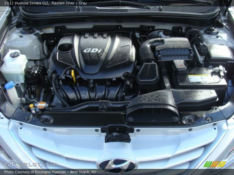 Radiant Silver / Gray 2012 Hyundai Sonata GLS