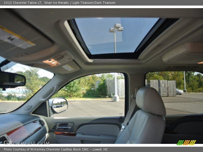 Silver Ice Metallic / Light Titanium/Dark Titanium 2013 Chevrolet Tahoe LT