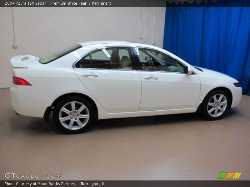 Premium White Pearl / Parchment 2004 Acura TSX Sedan