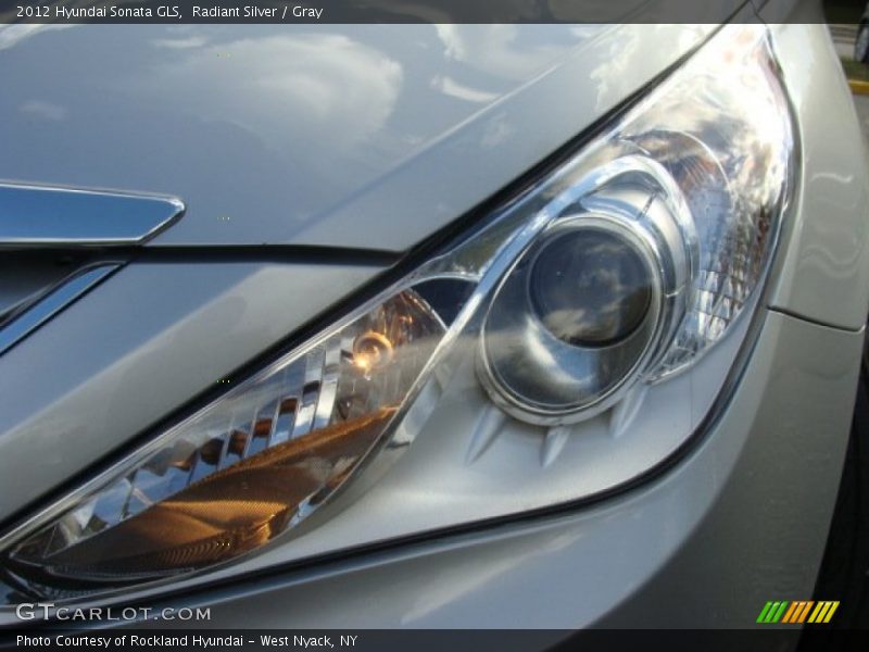 Radiant Silver / Gray 2012 Hyundai Sonata GLS