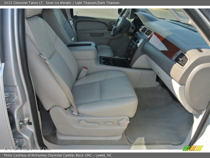 Silver Ice Metallic / Light Titanium/Dark Titanium 2013 Chevrolet Tahoe LT