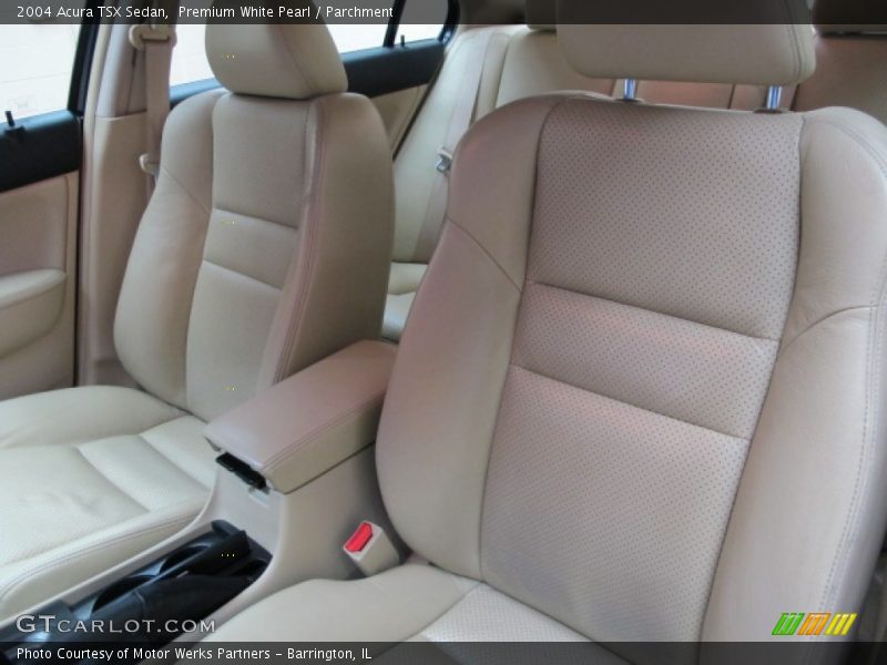 Premium White Pearl / Parchment 2004 Acura TSX Sedan