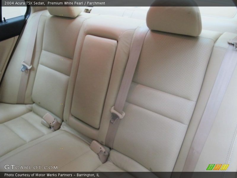 Premium White Pearl / Parchment 2004 Acura TSX Sedan