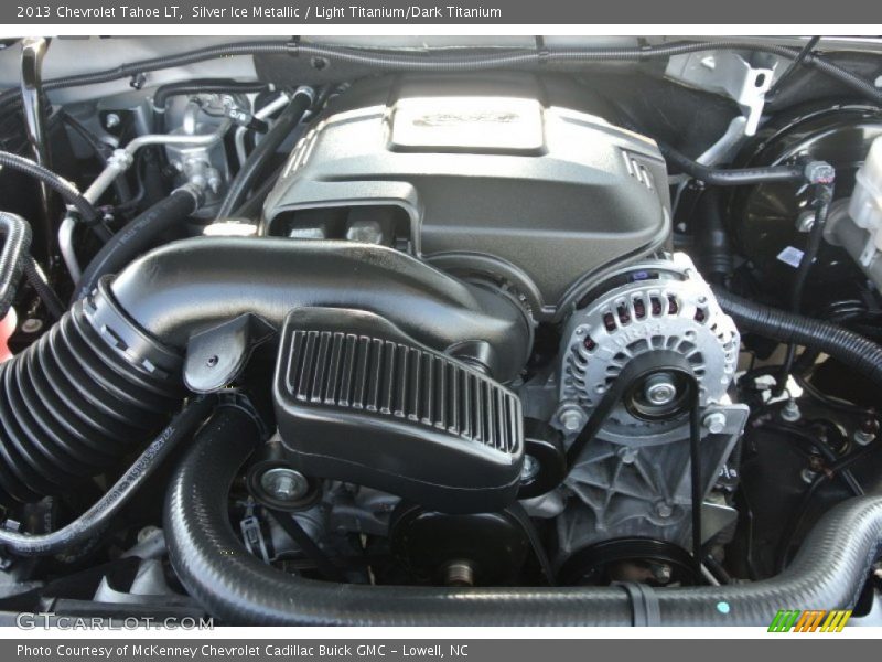Silver Ice Metallic / Light Titanium/Dark Titanium 2013 Chevrolet Tahoe LT