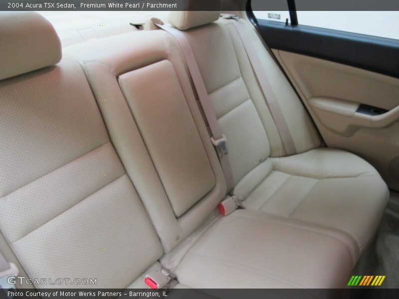 Premium White Pearl / Parchment 2004 Acura TSX Sedan