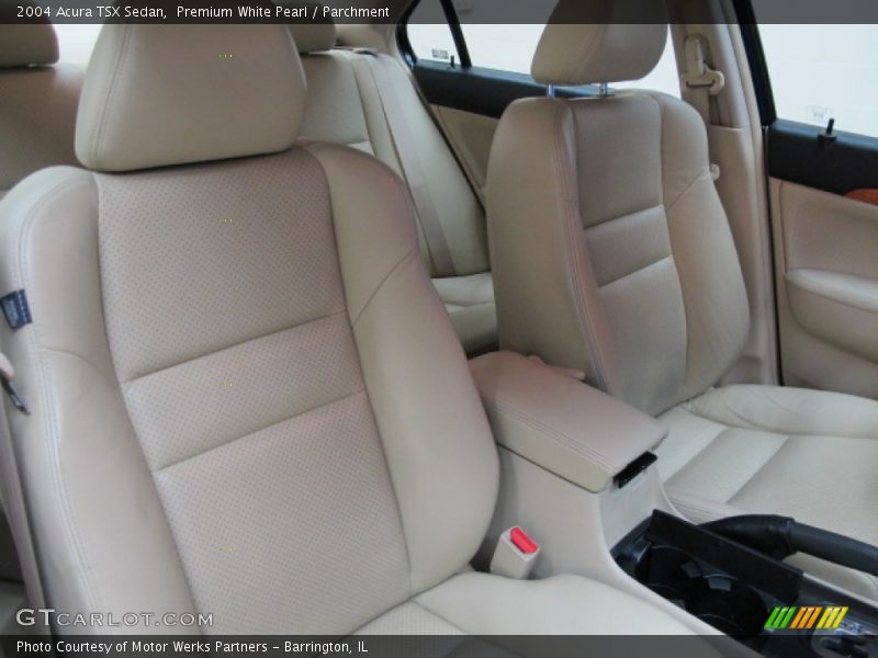 Premium White Pearl / Parchment 2004 Acura TSX Sedan