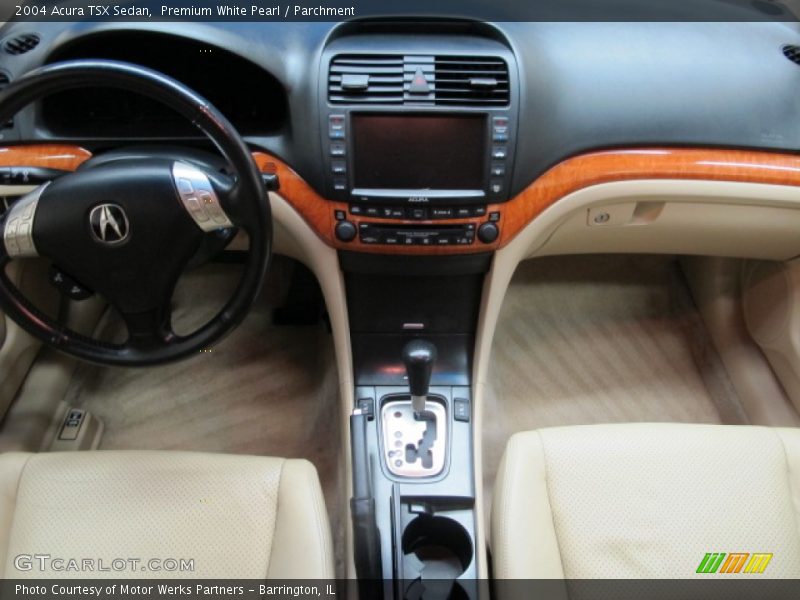 Premium White Pearl / Parchment 2004 Acura TSX Sedan