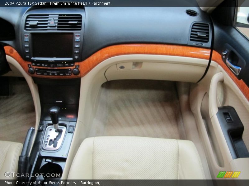 Premium White Pearl / Parchment 2004 Acura TSX Sedan