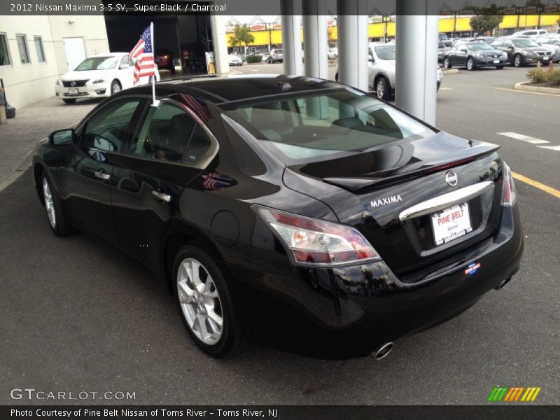 Super Black / Charcoal 2012 Nissan Maxima 3.5 SV