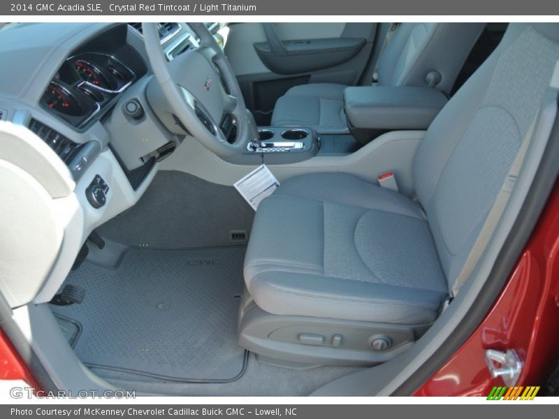 Crystal Red Tintcoat / Light Titanium 2014 GMC Acadia SLE