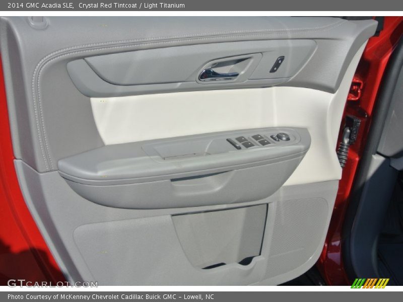 Crystal Red Tintcoat / Light Titanium 2014 GMC Acadia SLE