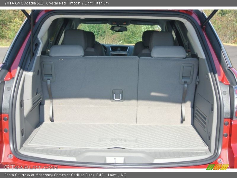 Crystal Red Tintcoat / Light Titanium 2014 GMC Acadia SLE