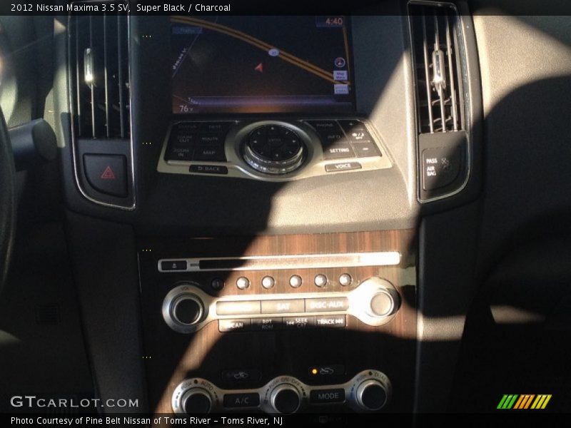 Super Black / Charcoal 2012 Nissan Maxima 3.5 SV