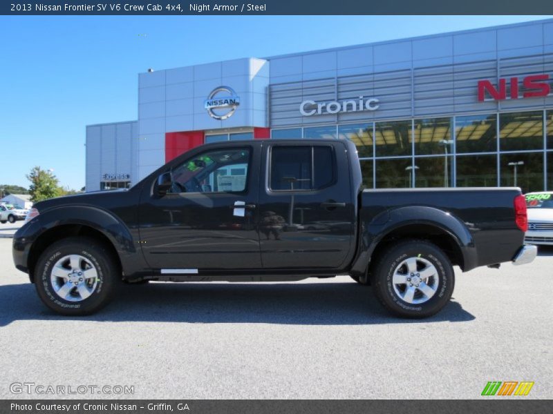 Night Armor / Steel 2013 Nissan Frontier SV V6 Crew Cab 4x4