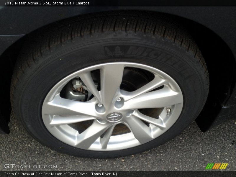 Storm Blue / Charcoal 2013 Nissan Altima 2.5 SL