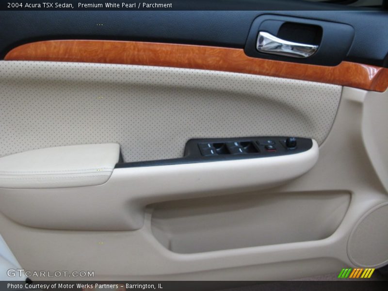 Premium White Pearl / Parchment 2004 Acura TSX Sedan