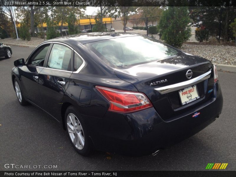 Storm Blue / Charcoal 2013 Nissan Altima 2.5 SL