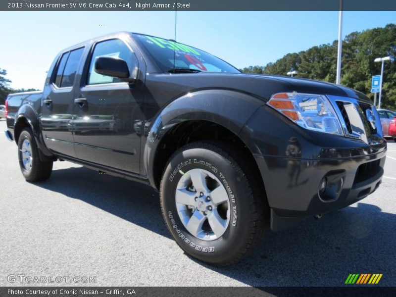 Night Armor / Steel 2013 Nissan Frontier SV V6 Crew Cab 4x4