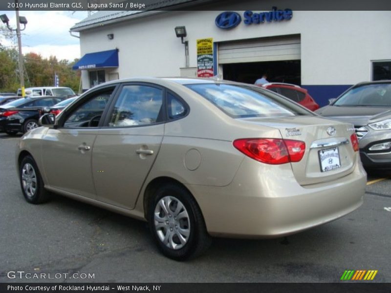 Laguna Sand / Beige 2010 Hyundai Elantra GLS