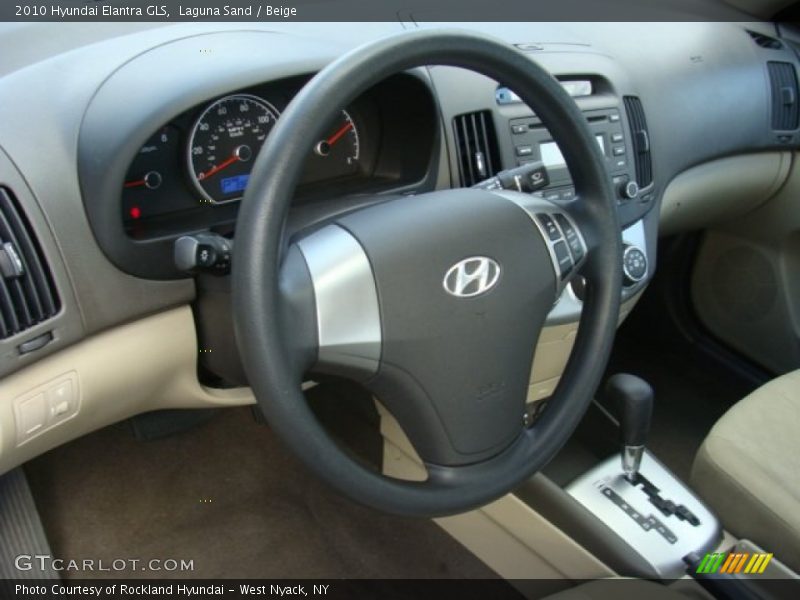 Laguna Sand / Beige 2010 Hyundai Elantra GLS