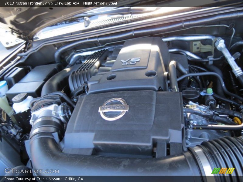 Night Armor / Steel 2013 Nissan Frontier SV V6 Crew Cab 4x4