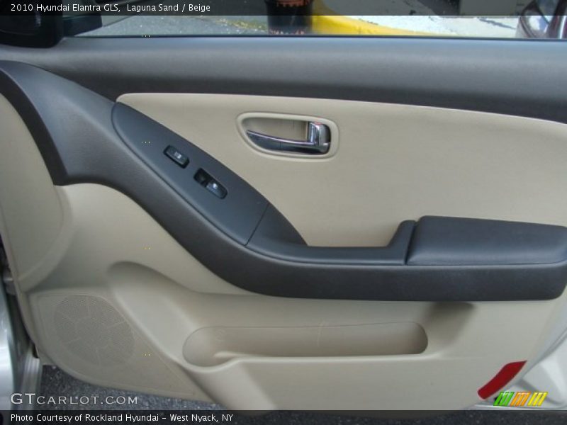 Laguna Sand / Beige 2010 Hyundai Elantra GLS