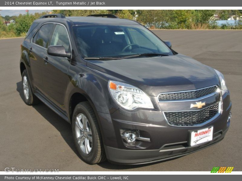 Tungsten Metallic / Jet Black 2014 Chevrolet Equinox LT