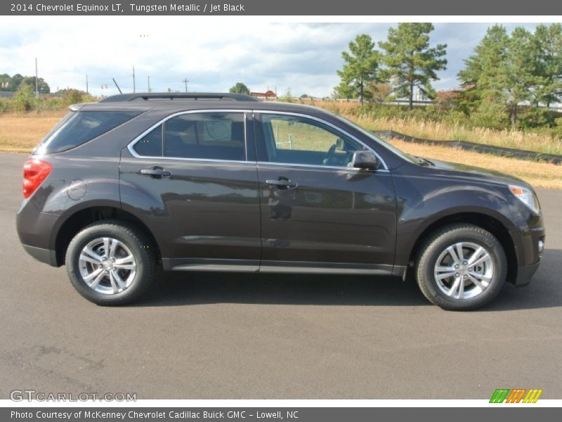 Tungsten Metallic / Jet Black 2014 Chevrolet Equinox LT