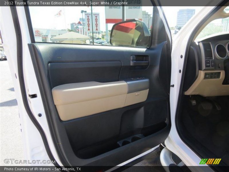 Super White / Graphite 2012 Toyota Tundra Texas Edition CrewMax 4x4