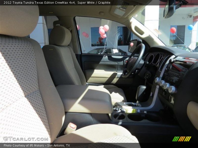 Super White / Graphite 2012 Toyota Tundra Texas Edition CrewMax 4x4