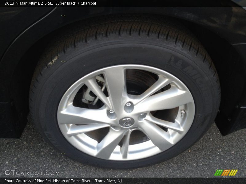 Super Black / Charcoal 2013 Nissan Altima 2.5 SL