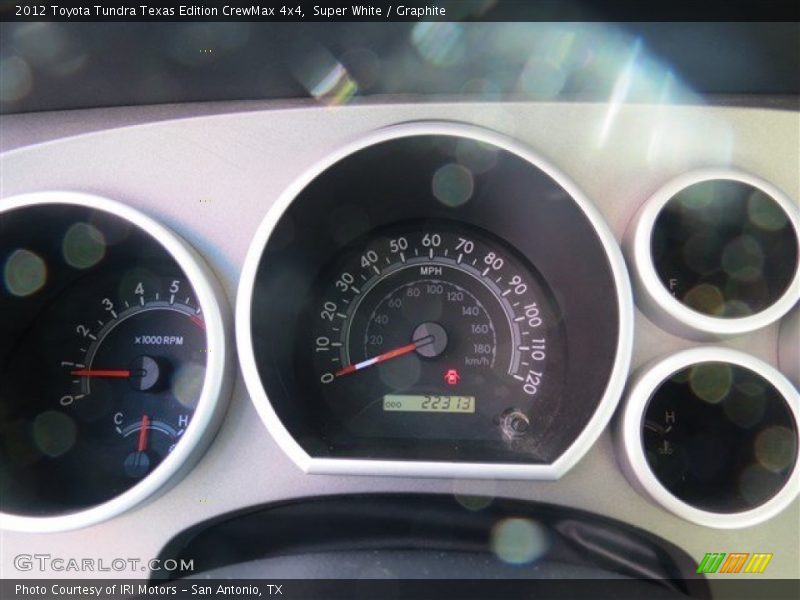 Super White / Graphite 2012 Toyota Tundra Texas Edition CrewMax 4x4