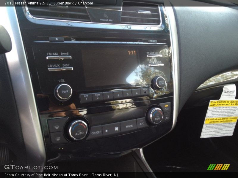 Super Black / Charcoal 2013 Nissan Altima 2.5 SL