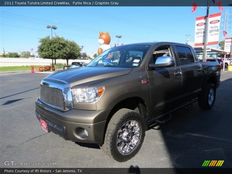 Pyrite Mica / Graphite Gray 2011 Toyota Tundra Limited CrewMax