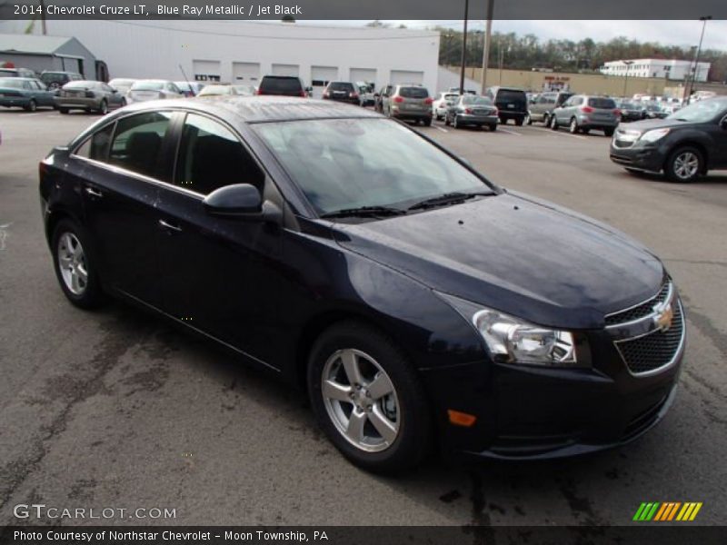 Blue Ray Metallic / Jet Black 2014 Chevrolet Cruze LT