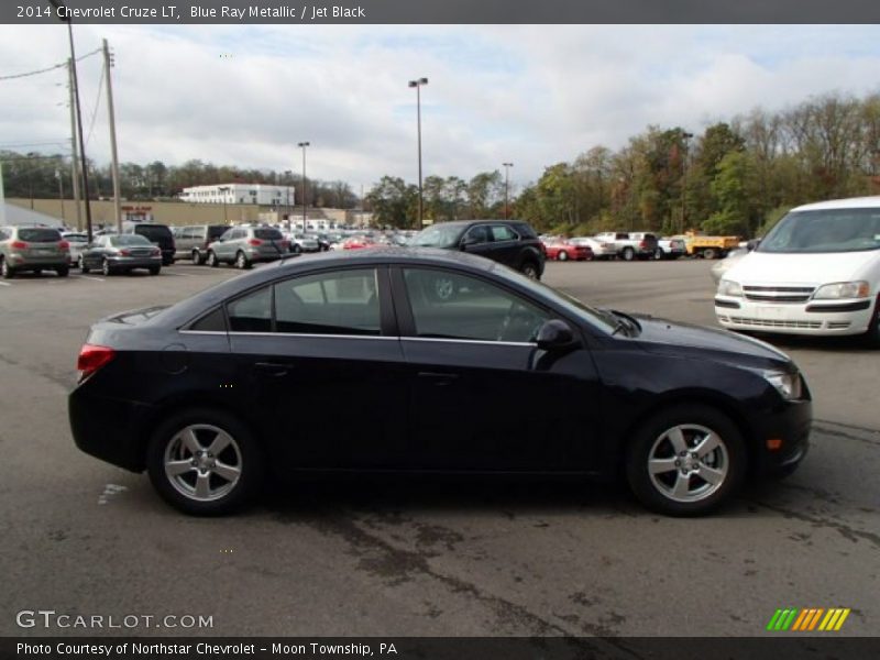 Blue Ray Metallic / Jet Black 2014 Chevrolet Cruze LT
