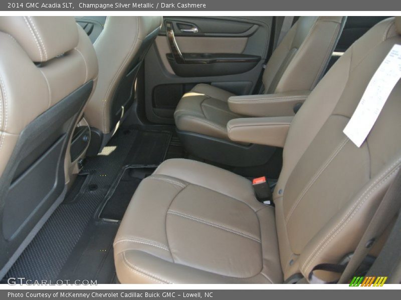 Champagne Silver Metallic / Dark Cashmere 2014 GMC Acadia SLT