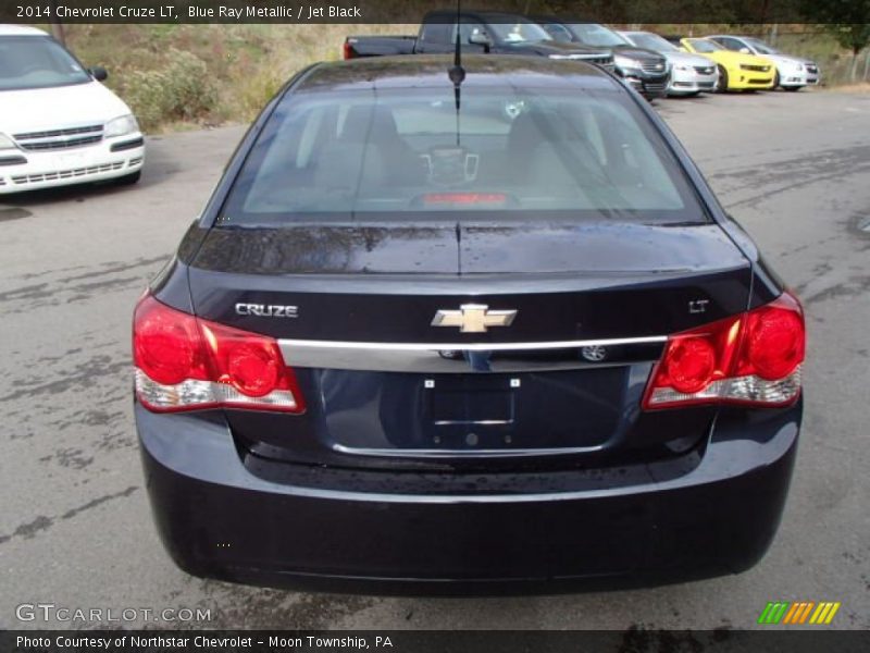 Blue Ray Metallic / Jet Black 2014 Chevrolet Cruze LT