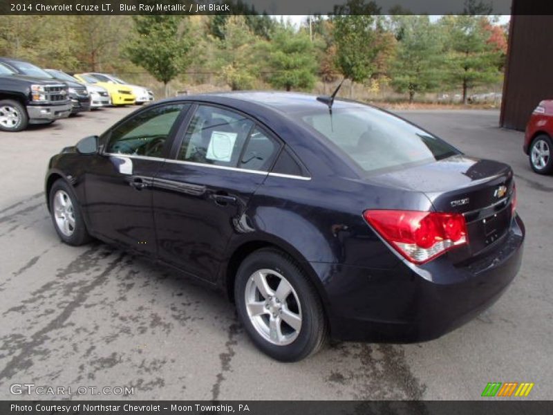 Blue Ray Metallic / Jet Black 2014 Chevrolet Cruze LT