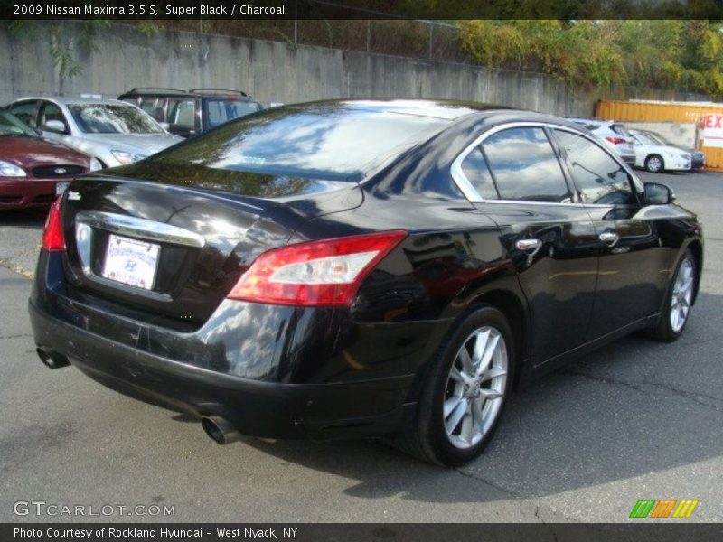Super Black / Charcoal 2009 Nissan Maxima 3.5 S
