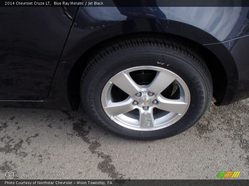 Blue Ray Metallic / Jet Black 2014 Chevrolet Cruze LT