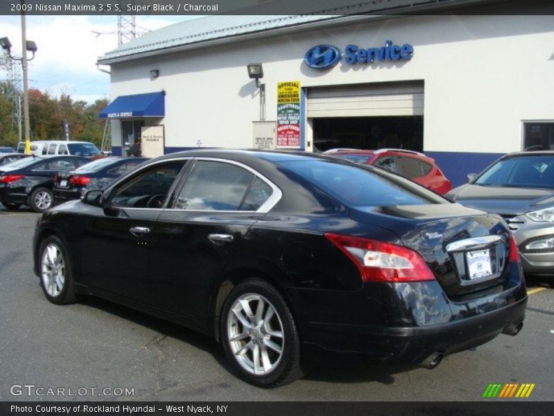 Super Black / Charcoal 2009 Nissan Maxima 3.5 S