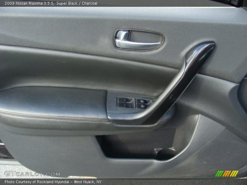 Super Black / Charcoal 2009 Nissan Maxima 3.5 S