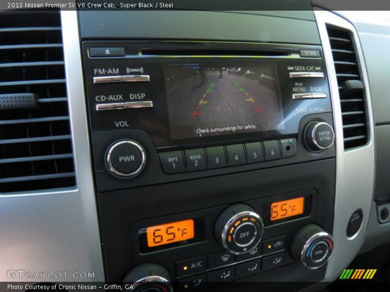 Super Black / Steel 2013 Nissan Frontier SV V6 Crew Cab