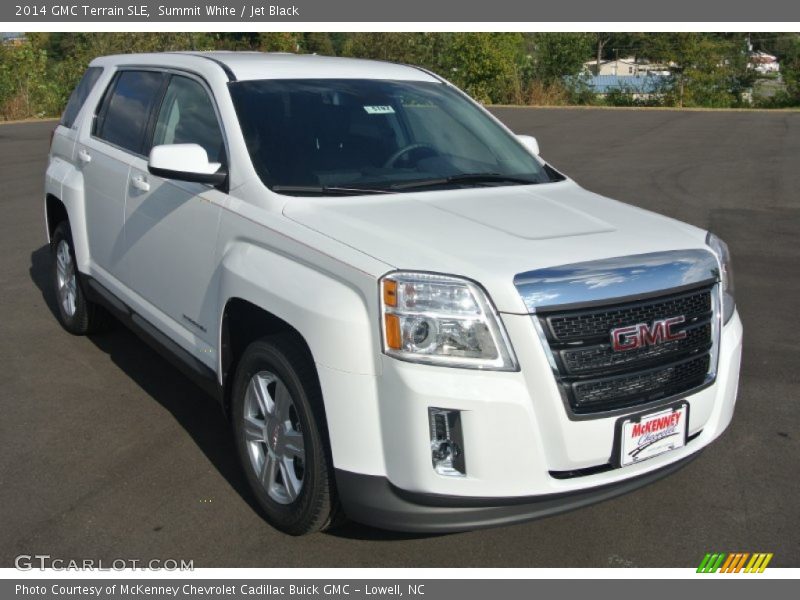Summit White / Jet Black 2014 GMC Terrain SLE