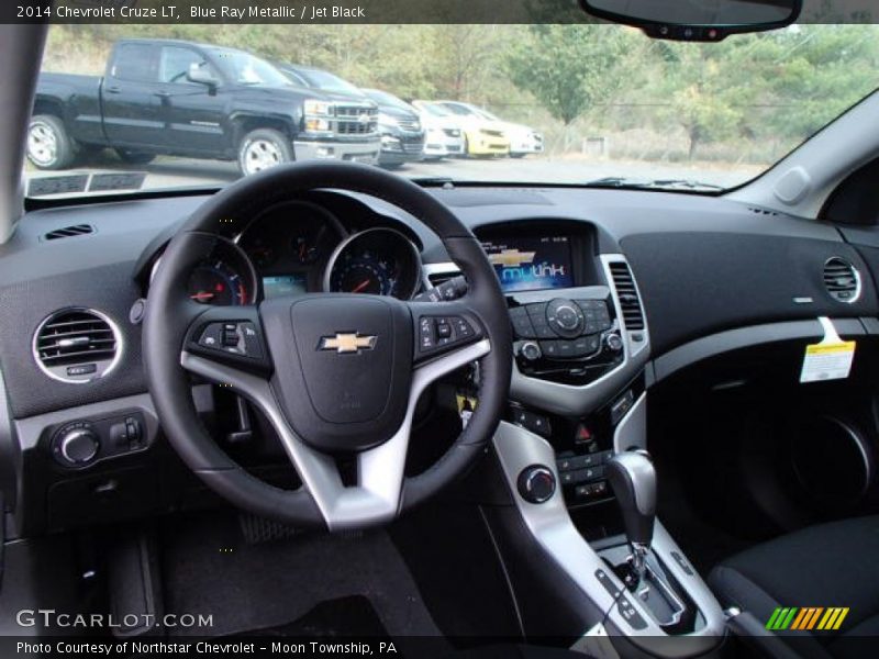 Blue Ray Metallic / Jet Black 2014 Chevrolet Cruze LT