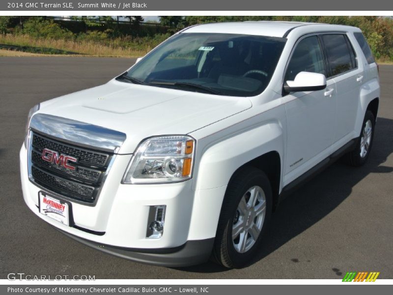 Summit White / Jet Black 2014 GMC Terrain SLE