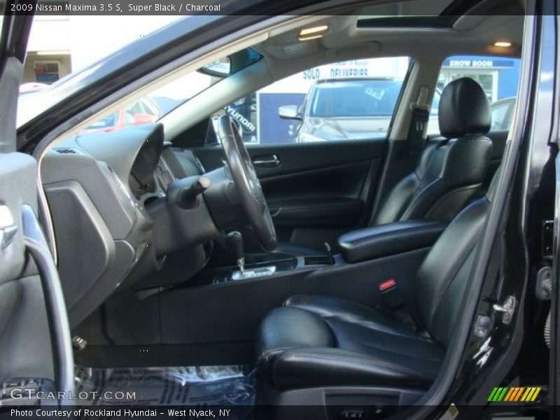 Super Black / Charcoal 2009 Nissan Maxima 3.5 S