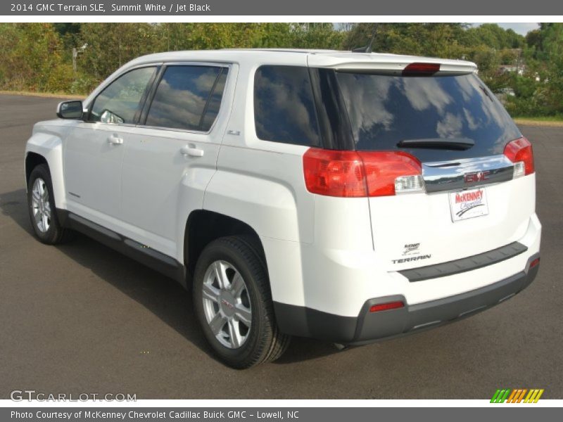 Summit White / Jet Black 2014 GMC Terrain SLE