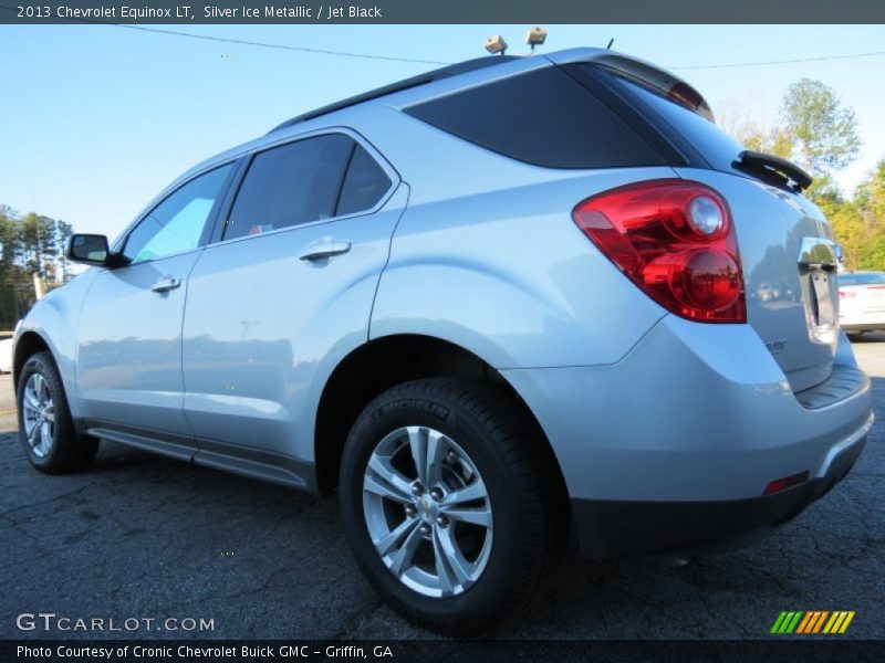 Silver Ice Metallic / Jet Black 2013 Chevrolet Equinox LT